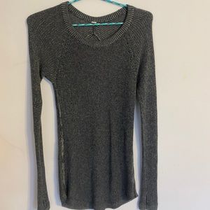 Lululemon Knit Dark Gray Sweater